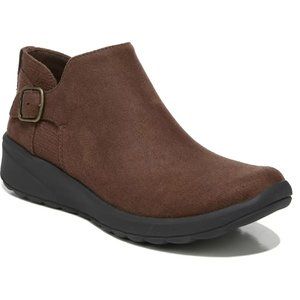 BZees Get Going Washable Booties Women's Shoes in Brown Size 8.5M MSRP $100